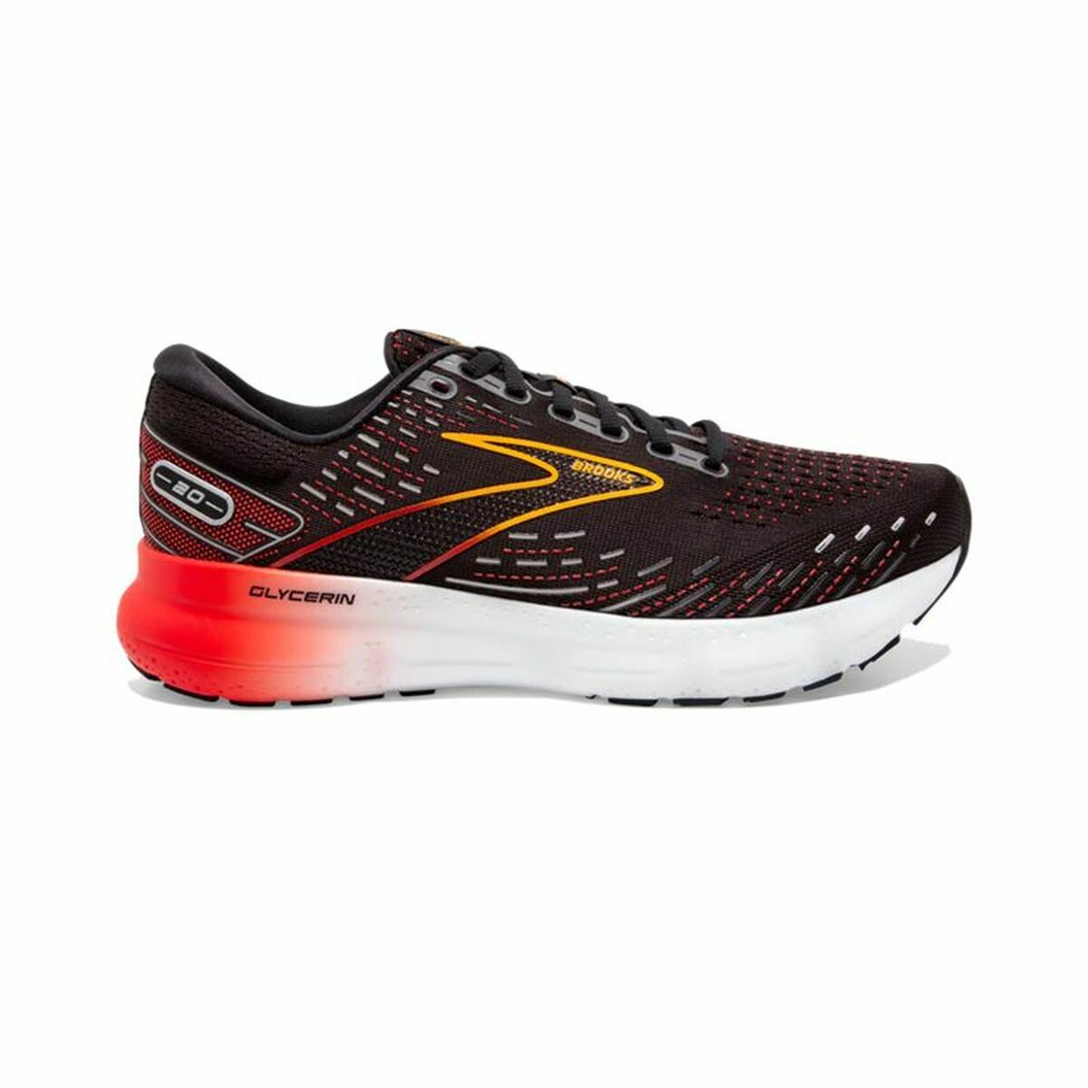 Baskets Brooks Glycerin 20 Noir-0