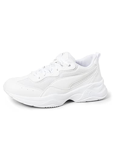 PUMA Femme Cilia Baskets, Puma White Gray Violet Puma Silver, 37 EU