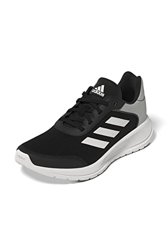 adidas Mixte enfant Tensaur Run 2.0 K Chaussures de Gymnastique, Cblack Cwhite Gretwo, 36 EU