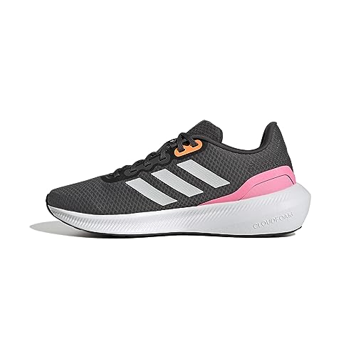 adidas Femme RUNFALCON 3.0 W Sneaker, Grey Six/Crystal White/Beam Pink, 38 EU