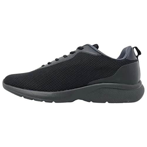 FILA Homme Spitfire 4 Chaussure de Course, Black Phantom, 40 EU