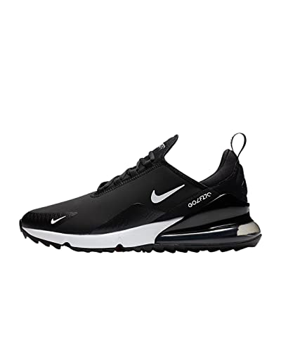 Nike Mixte Air Max 270 G Chaussure de Course sur Route, Black White Hot Punch, 42.5 EU