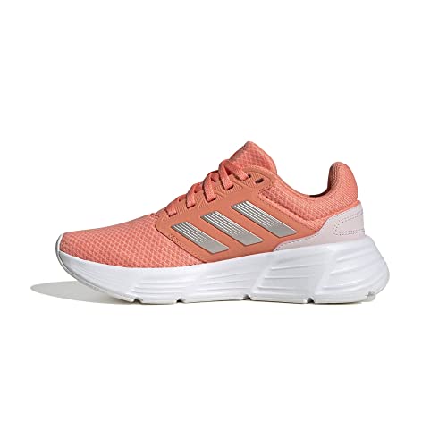 adidas Femme Galaxy 6 Baskets, Coral Fusion/Taupe Met./Almost Pink, 38 EU