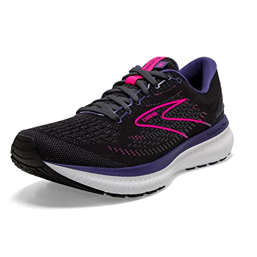 Brooks Glycerin 19, Chaussure de Course Femme, Black Ebony Pink, 38 EU