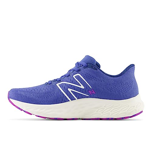 New Balance Chaussures de course Fresh Foam X Evoz V3 pour femme, Bleu marine/ciel nocturne/Rose cosmique, 7