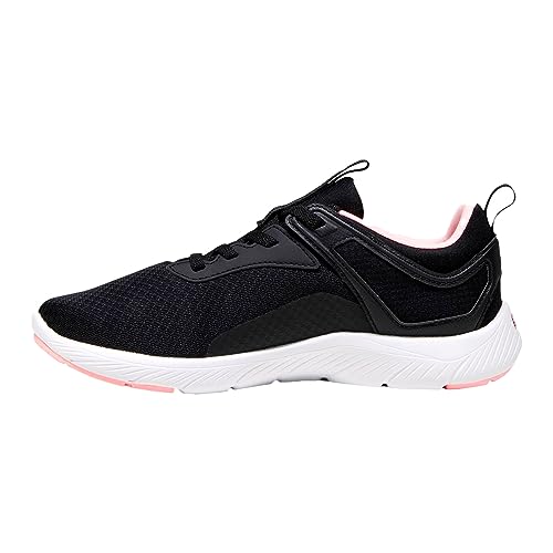 PUMA Femme Softride Remi WNS Chaussure de Course sur Route, Black Koral Ice Blanc, 40 EU